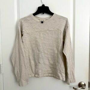 Universal Thread Goods Co. Off-White Long Sleeve Top